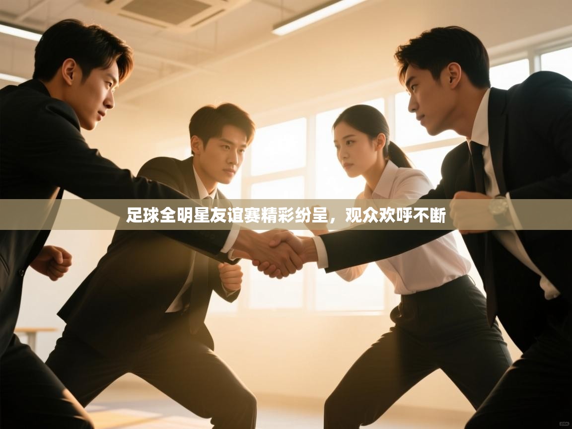 足球全明星友谊赛精彩纷呈，观众欢呼不断